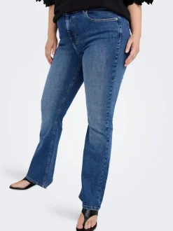 Best CARWILLY Høj talje Flared fit Jeans Dame Jeans|Jeans