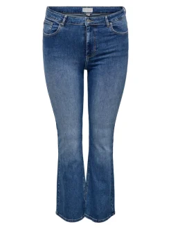 Best CARWILLY Høj talje Flared fit Jeans Dame Jeans|Jeans