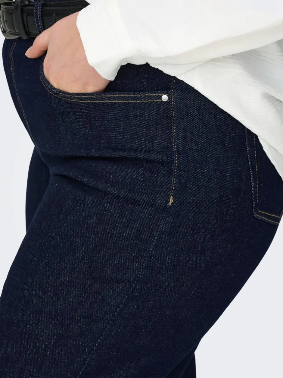 Outlet CARWILLY Høj talje Skinny fit Jeans Dame Jeans|Jeans