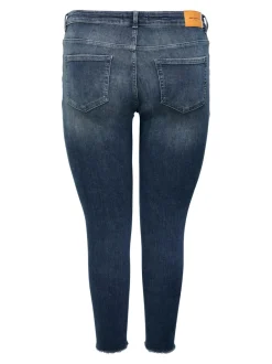 Discount CARWILLY Høj talje Skinny fit Ankellængde Jeans Dame Jeans|Jeans