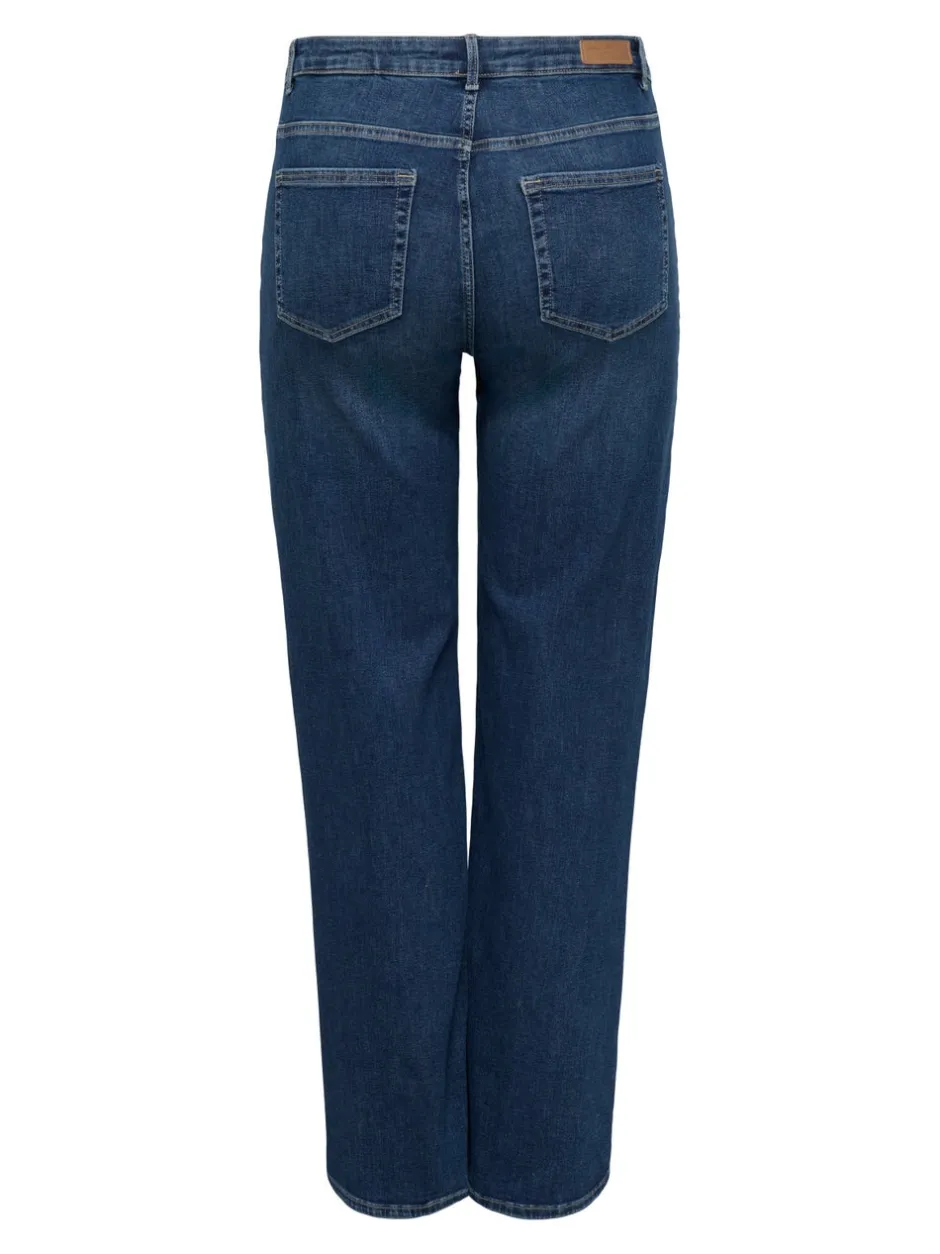 Online CARWILLY Høj talje Wide leg fit Jeans Dame Jeans|Jeans