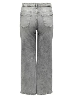 Best CARWILLY Høj talje Wide leg fit Jeans Dame Jeans|Jeans