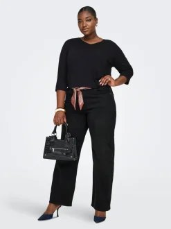Online CARWILLY Høj talje Wide leg fit Jeans Dame Jeans|Jeans