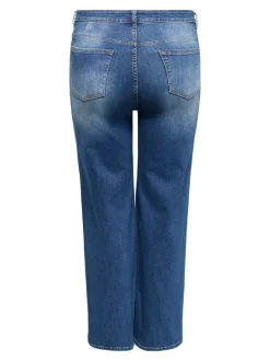 Outlet CARWILLY Høj talje Wide leg fit Jeans Dame Jeans|Jeans