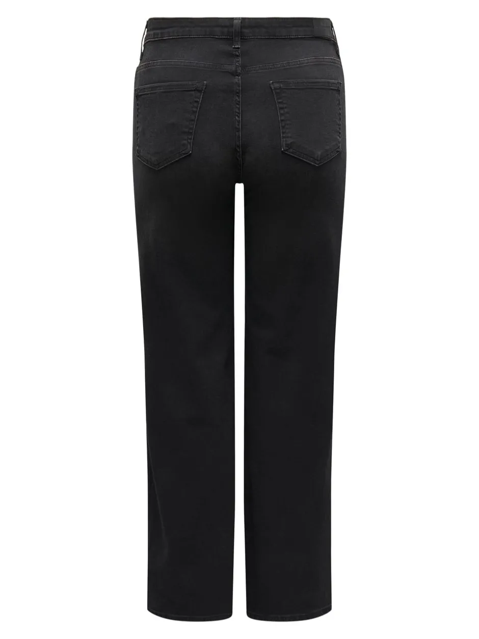 Hot CARWILLY Høj talje Wide leg fit Jeans Dame Jeans|Jeans