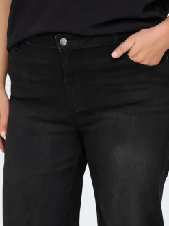 Hot CARWILLY Høj talje Wide leg fit Jeans Dame Jeans|Jeans