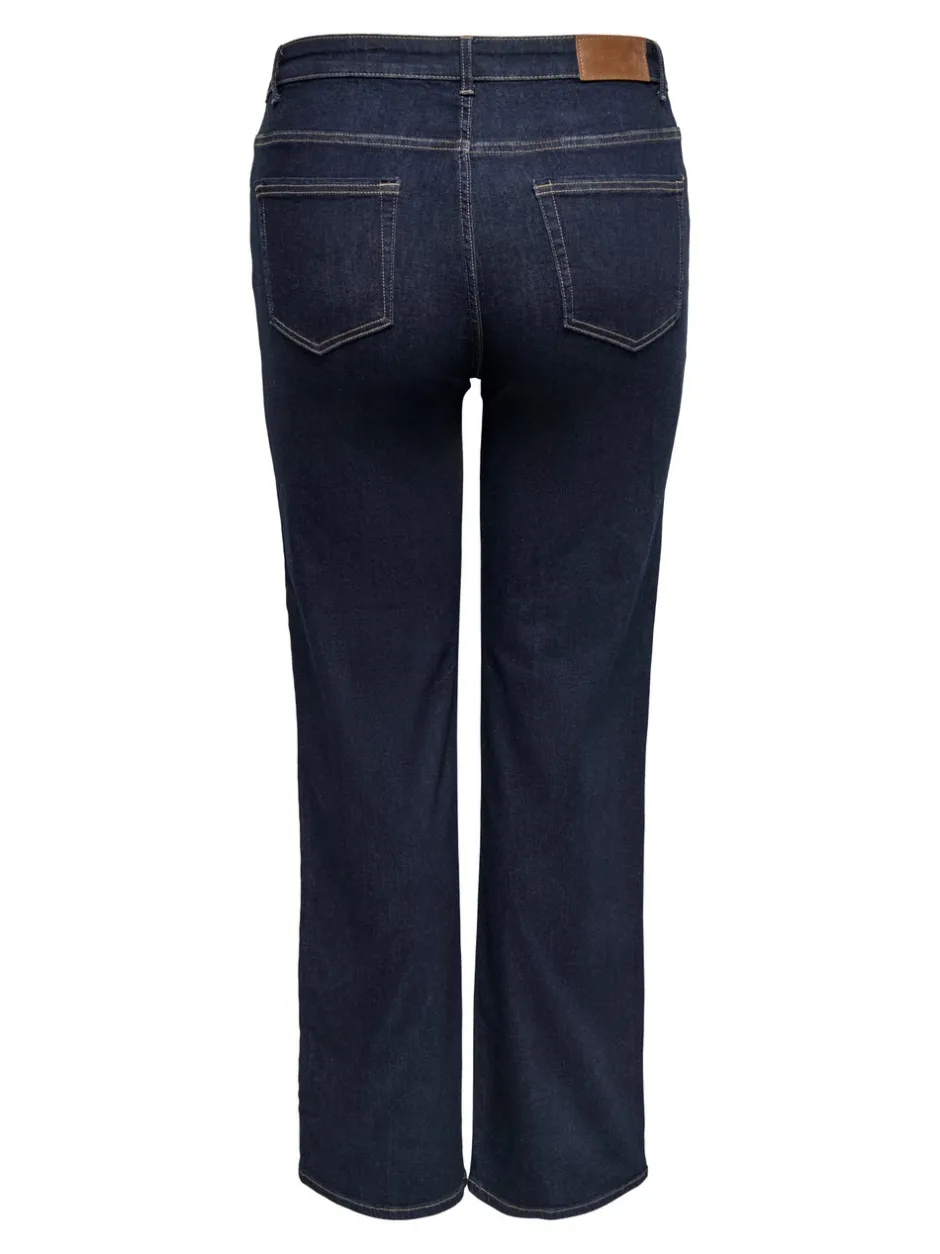 New CARWILLY Høj talje Wide leg fit Jeans Dame Jeans|Jeans