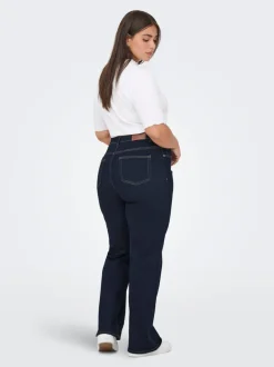 New CARWILLY Høj talje Wide leg fit Jeans Dame Jeans|Jeans