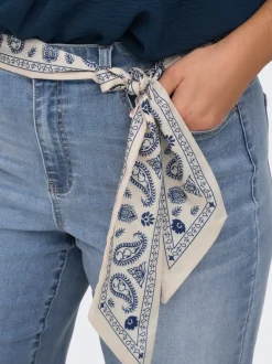 Online CARWILLY Høj talje Wide leg fit Jeans Dame Jeans|Jeans