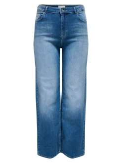 Best CARWILLY Høj talje Wide leg fit Jeans Dame Jeans|Jeans