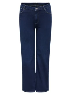 Clearance CARWILLY Høj talje Wide leg fit Jeans Dame Jeans|Jeans