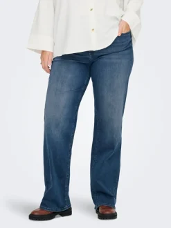 Discount CARWILLY Høj talje Wide leg fit Jeans Dame Jeans|Jeans