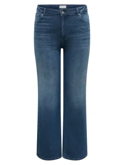 Discount CARWILLY Høj talje Wide leg fit Jeans Dame Jeans|Jeans