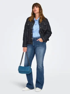 New CARWILLY Mellemhøj talje Flared fit Jeans Dame Jeans|Jeans