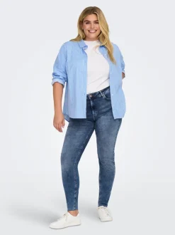 Best CARWILLY Mellemhøj talje Skinny fit Ankellængde Jeans Dame Jeans|Jeans
