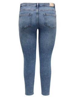 Best CARWILLY Mellemhøj talje Skinny fit Ankellængde Jeans Dame Jeans|Jeans