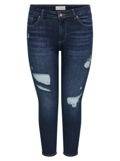 Online CARWILLY Mellemhøj talje Skinny fit Ankellængde Jeans Dame Jeans|Jeans