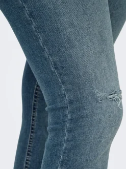 Sale CARWILLY Mellemhøj talje Skinny fit Jeans Dame Jeans|Jeans