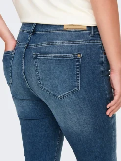 Outlet CARWILLY Mellemhøj talje Skinny fit Jeans Dame Jeans|Jeans