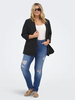 New CARWILLY Mellemhøj talje Skinny fit Ankellængde Jeans Dame Jeans|Jeans
