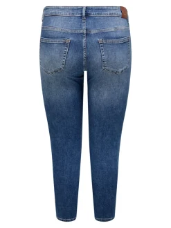 Sale CARWILLY Mellemhøj talje Skinny fit Ankellængde Jeans Dame Jeans|Jeans