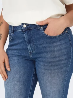 Sale CARWILLY Mellemhøj talje Skinny fit Jeans Dame Jeans|Jeans