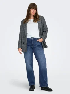 Online CARWILLY Mellemhøj talje Straight fit Jeans Dame Jeans|Jeans