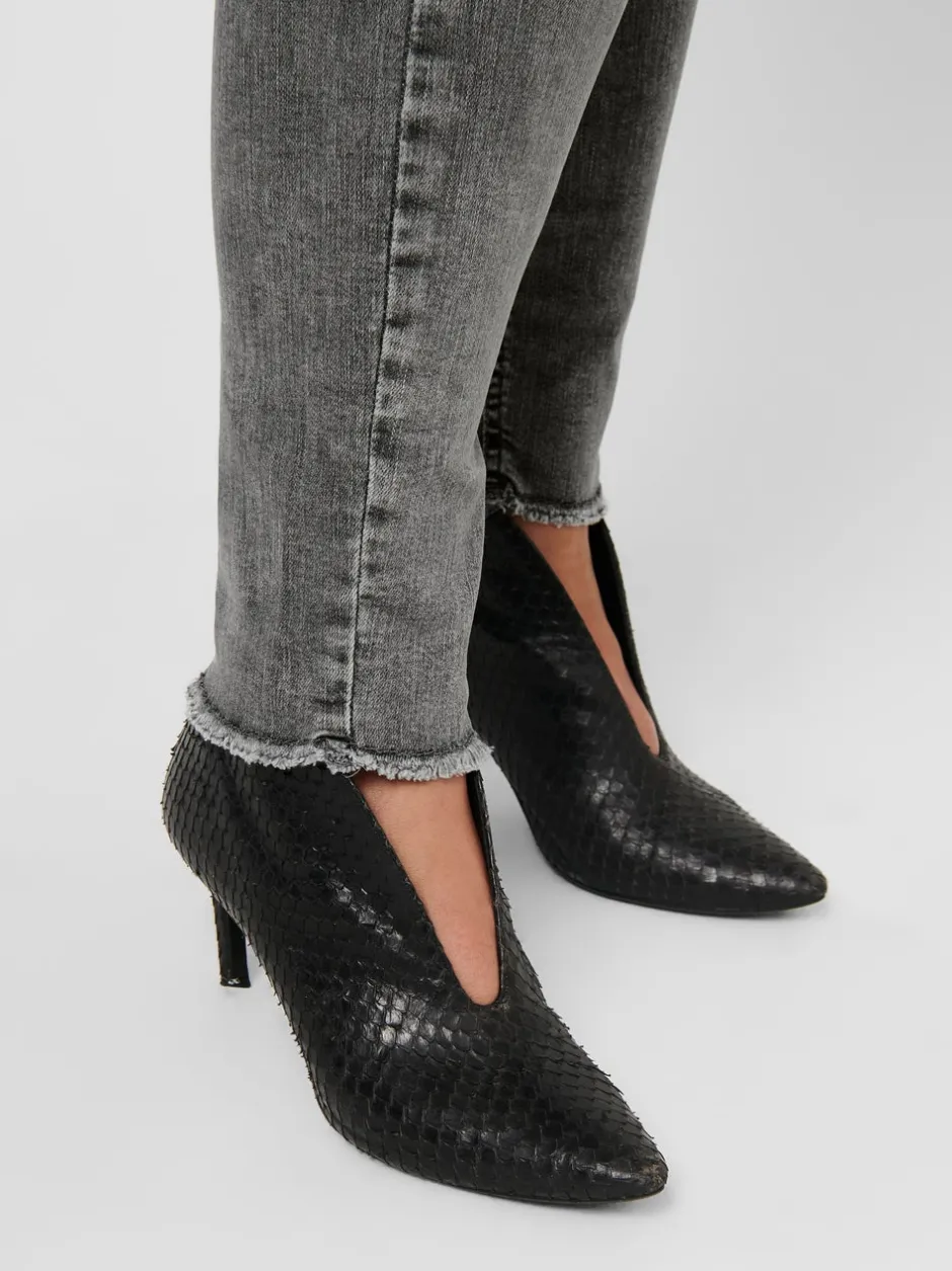 Sale CARWILLY Normal talje Skinny fit Ankellængde Jeans Dame Jeans|Jeans