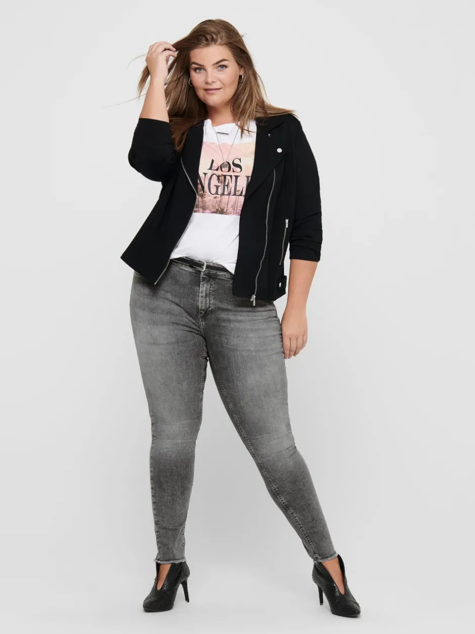 Sale CARWILLY Normal talje Skinny fit Ankellængde Jeans Dame Jeans|Jeans