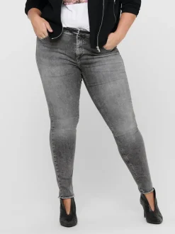 Sale CARWILLY Normal talje Skinny fit Ankellængde Jeans Dame Jeans|Jeans