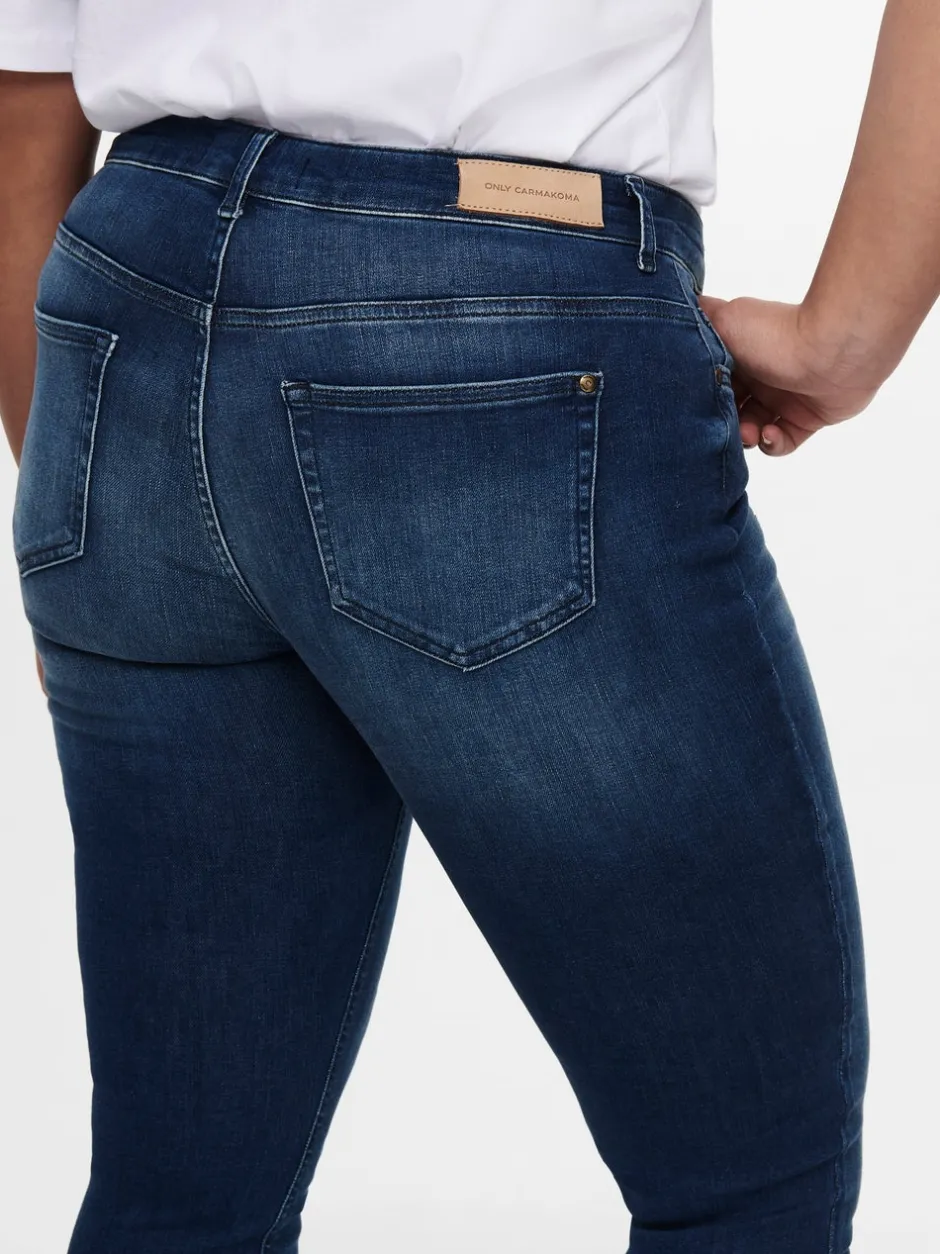 Sale CARWILLY Normal talje Skinny fit Ankellængde Jeans Dame Jeans|Jeans