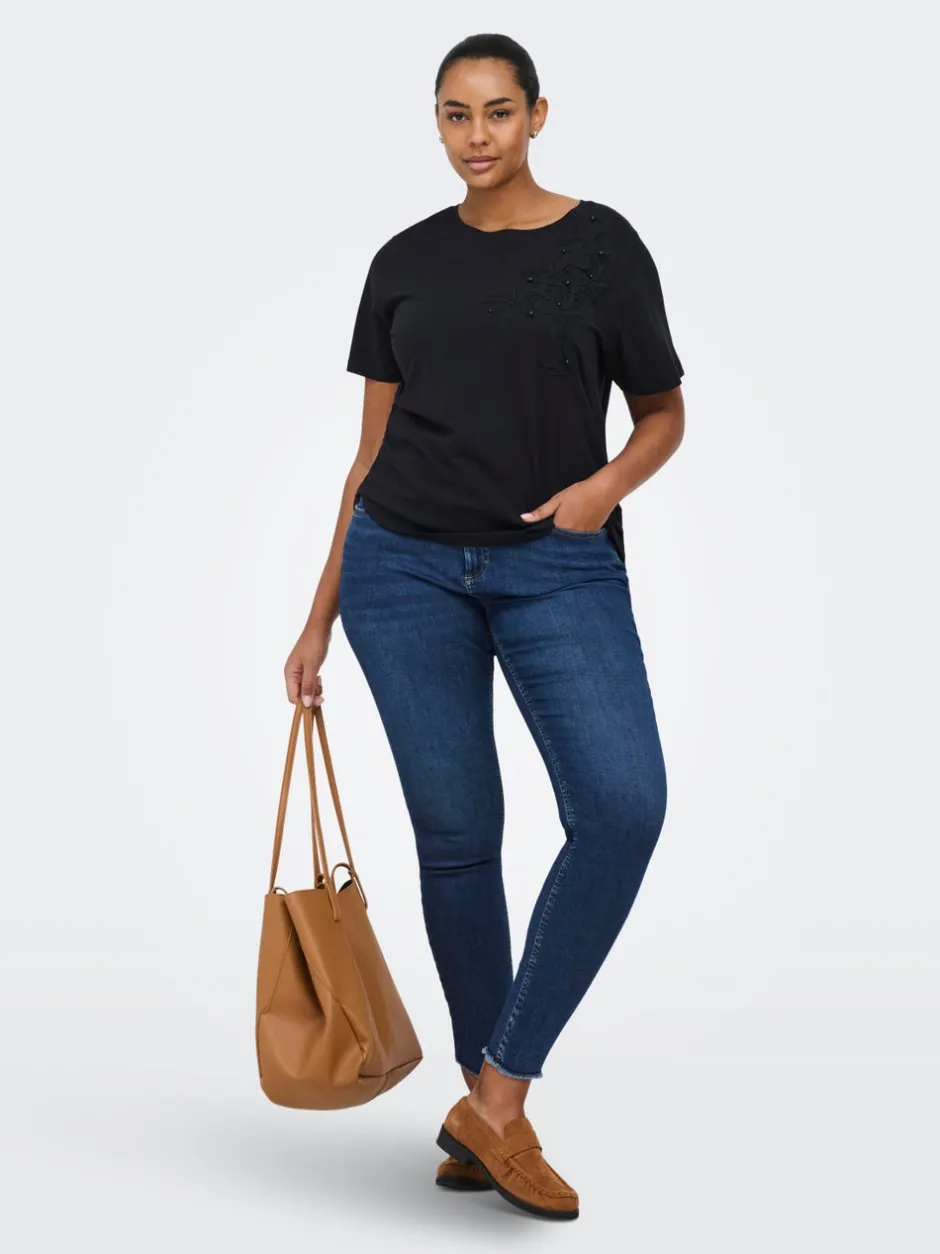 Hot CARWILLY Skinny fit Ankellængde Jeans Dame Jeans|Jeans