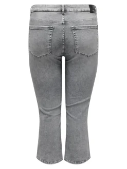 Outlet CARWILLY Sweet flared fit Cropped Jeans Dame Jeans|Jeans