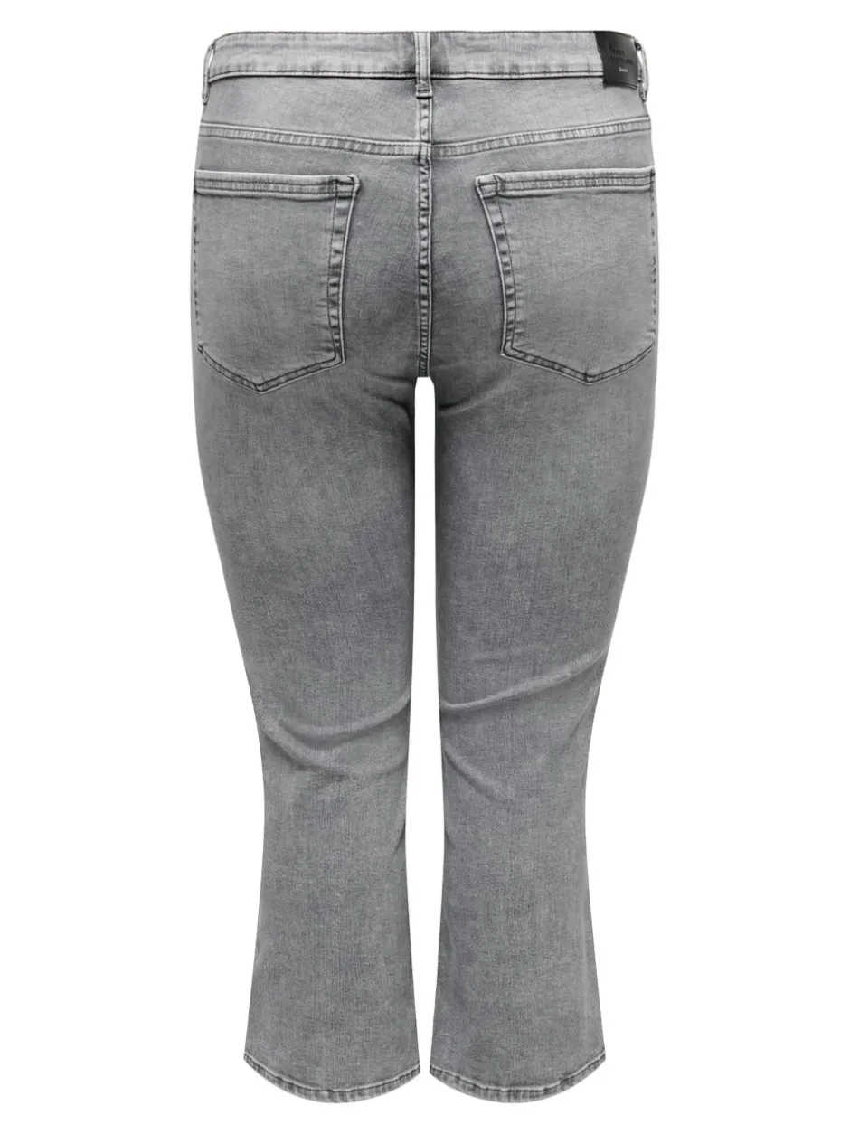 Outlet CARWILLY Sweet flared fit Cropped Jeans Dame Jeans|Jeans
