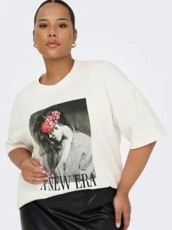Hot CARWINOVA T-shirt Dame Toppe