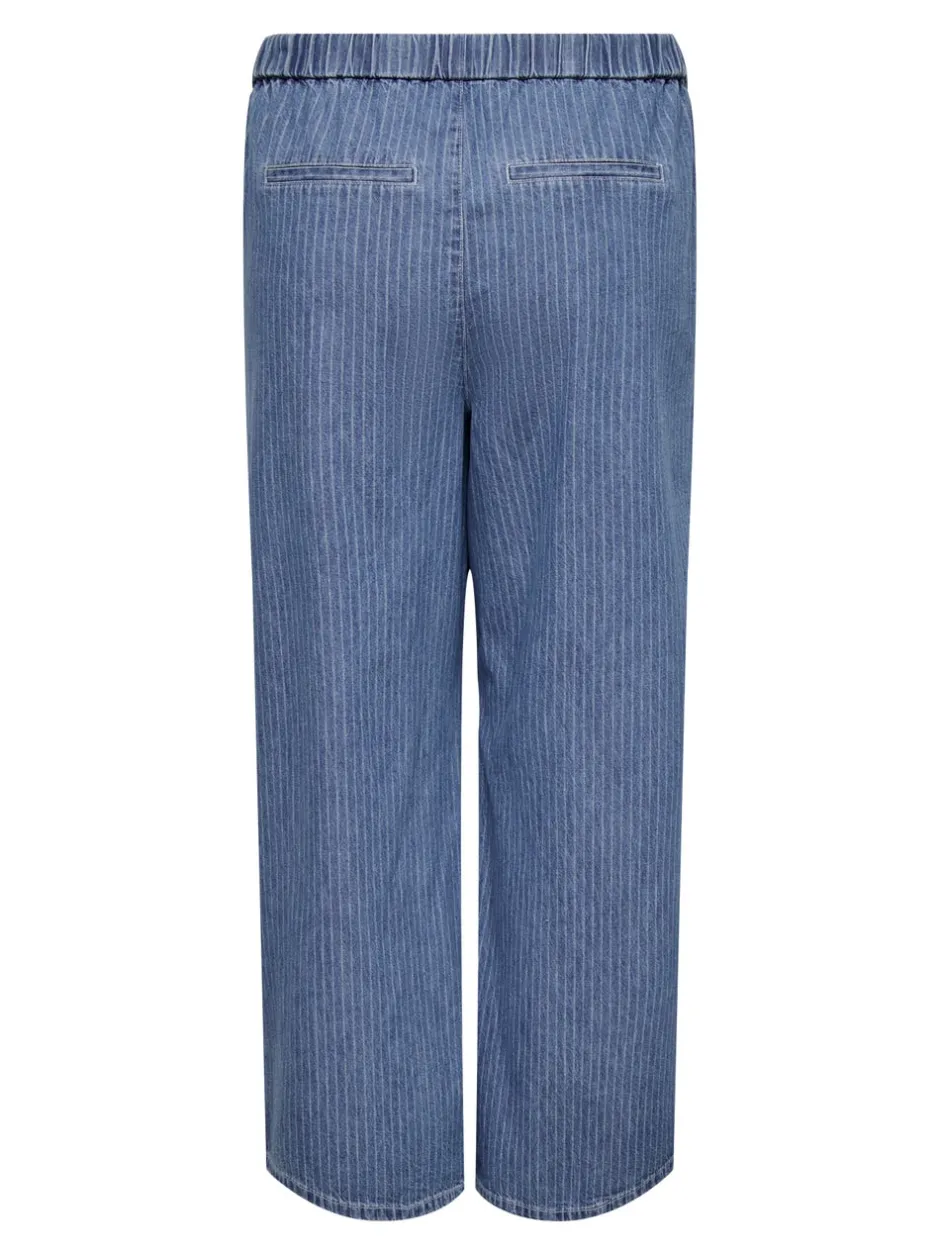 Discount CARYASMIN Wide leg fit Bukser i wide fit Dame Bukser