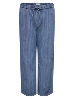 Discount CARYASMIN Wide leg fit Bukser i wide fit Dame Bukser
