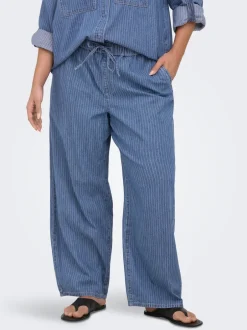 Discount CARYASMIN Wide leg fit Bukser i wide fit Dame Bukser