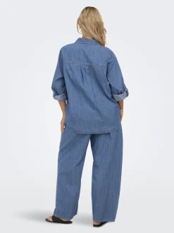 Discount CARYASMIN Wide leg fit Bukser i wide fit Dame Bukser