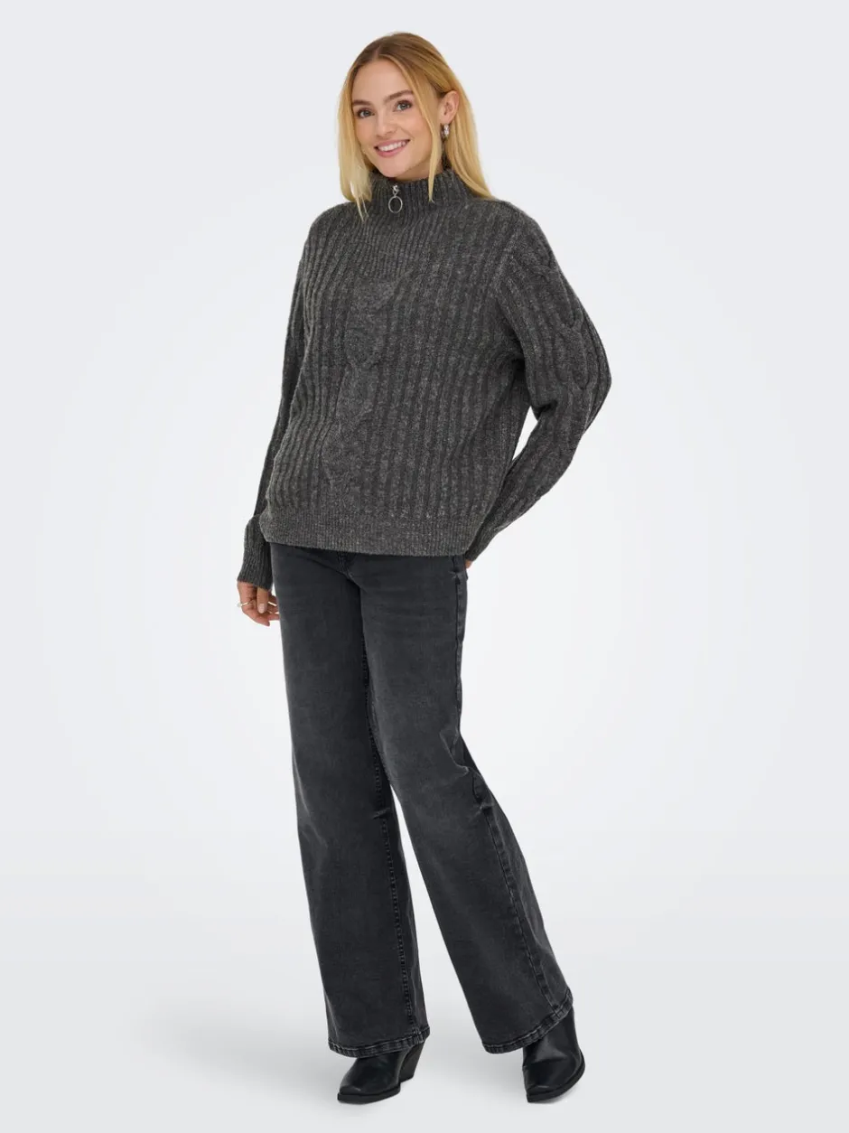 New JDYANDREA Striktrøje Dame Strik & Cardigans