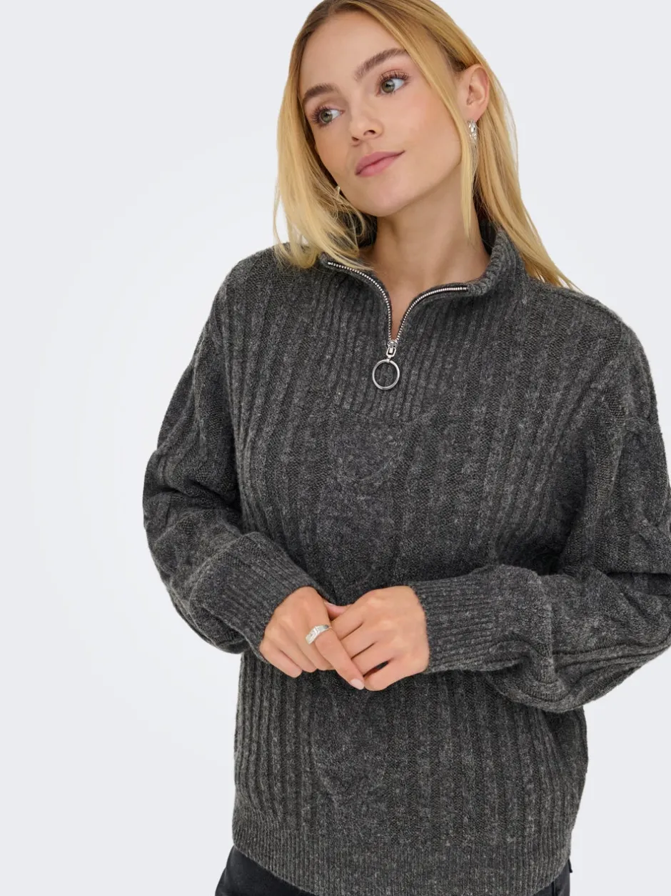 New JDYANDREA Striktrøje Dame Strik & Cardigans