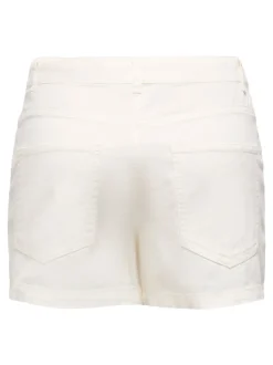 Outlet JDYANYA Mellemhøj talje Regular fit Denim-shorts Dame Shorts|Double Denim