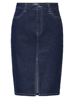 Hot JDYBELLA Denim Denim-nederdel Midinederdel Dame Nederdele|Denimnederdele