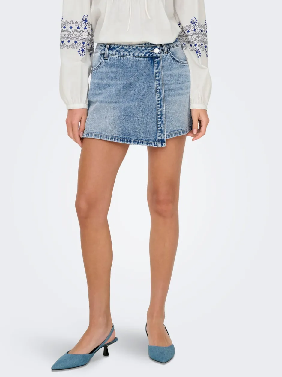 Clearance JDYBELLA Skorts Skort Dame Shorts|Double Denim