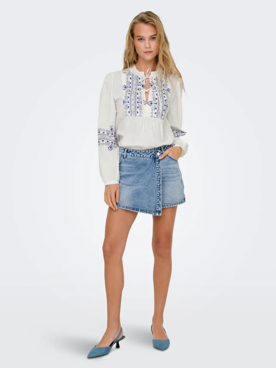 Clearance JDYBELLA Skorts Skort Dame Shorts|Double Denim