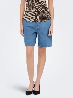 Sale JDYBERN Relaxed fit Shorts Dame Shorts|Double Denim