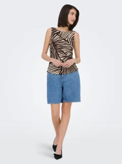 Sale JDYBERN Relaxed fit Shorts Dame Shorts|Double Denim
