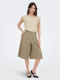 New JDYBIANCA Høj talje Regular fit Bermuda-shorts Dame Shorts