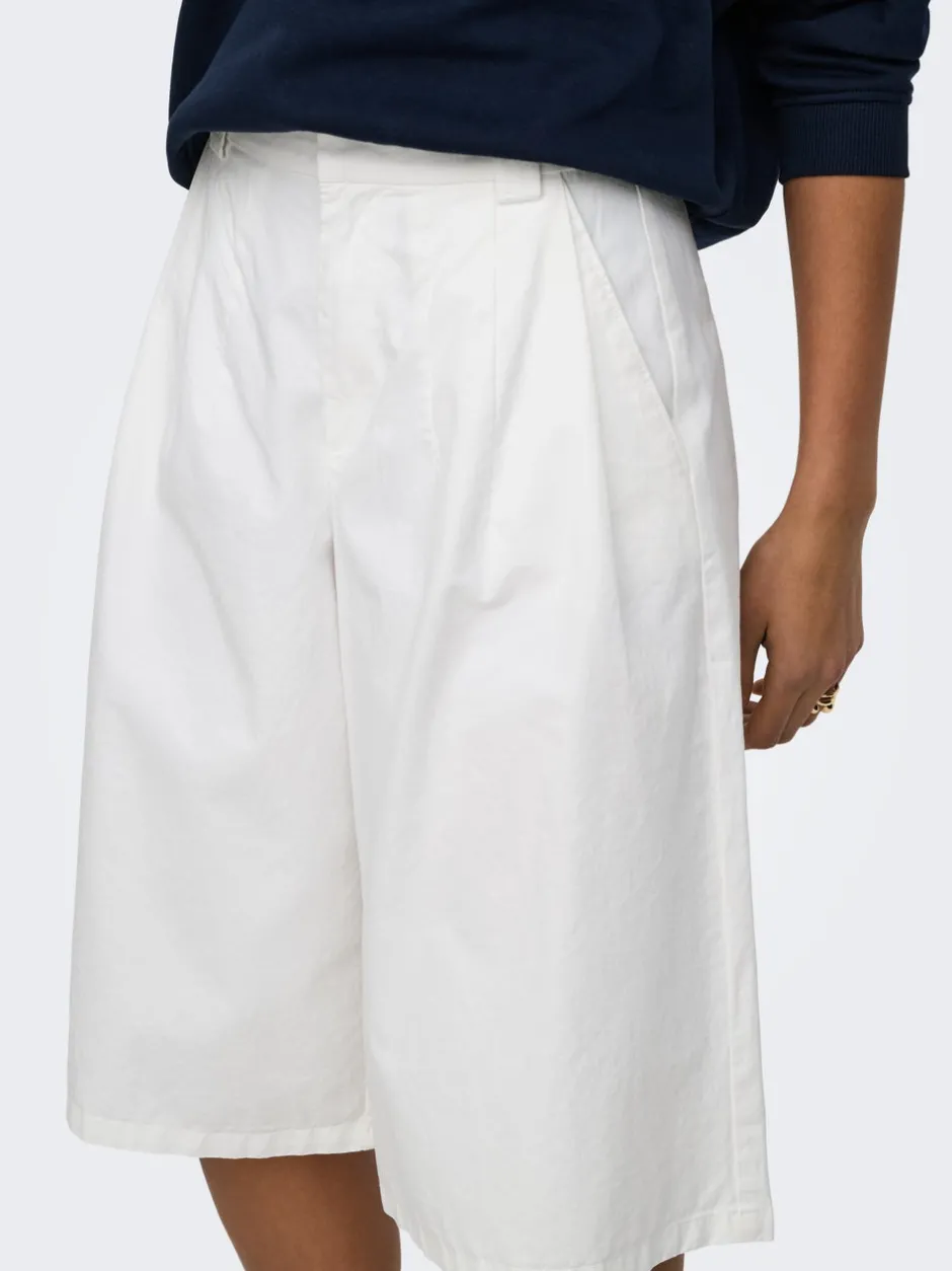 Clearance JDYBIANCA Høj talje Regular fit Bermuda-shorts Dame Shorts