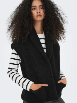 Sale JDYBIRDY Teddy-vest Dame Jakker Og Frakker